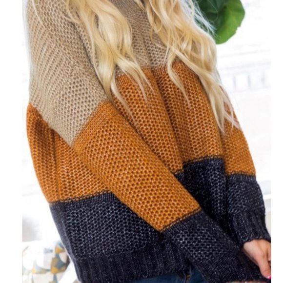 AUTUMN KNIT SWEATER PULLOVER - Picture 4 of 6